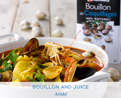 Bouillon and juice Ariake