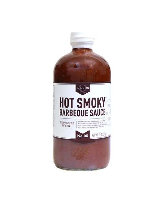 Hot Smoky Memphis BBQ Sauce - Style with Heat - Lillie's Q - edelices.co.uk