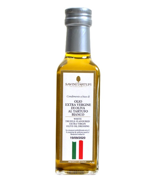 HUILE D'OLIVE A LA TRUFFE BLANCHE - 55ml - Savini Tartufi