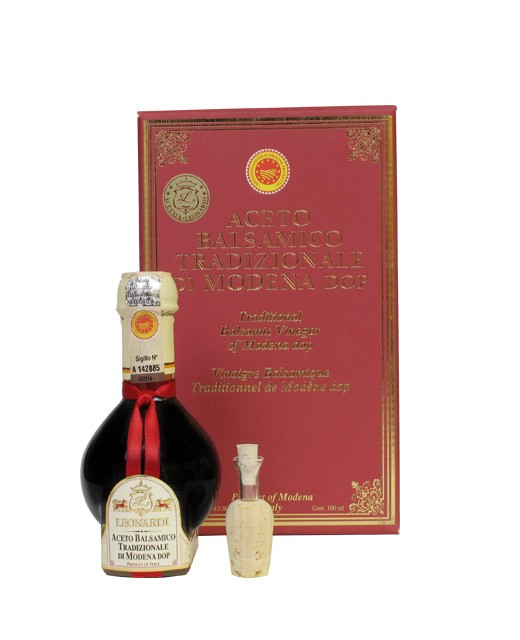 Traditional Balsamic Vinegar DOP 15 years old Leonardi edelices.co.uk