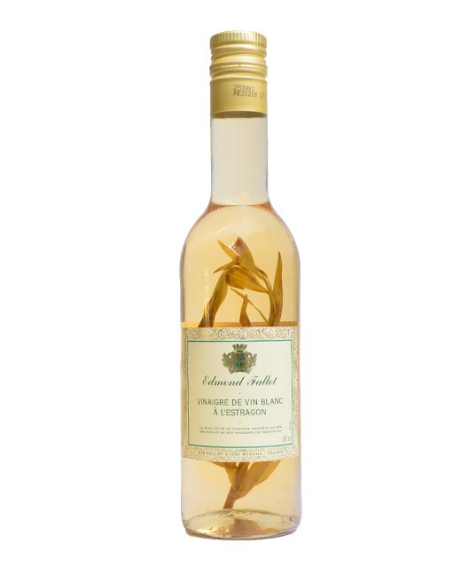 White wine vinegar with tarragon Fallot edelices.co.uk