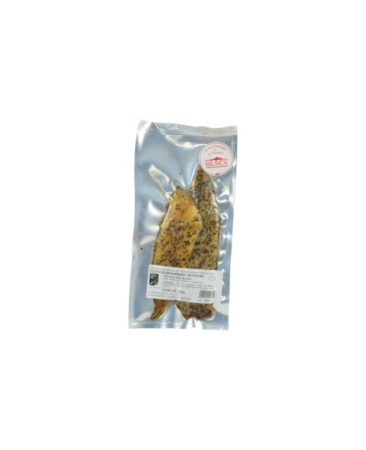 2 smoked mackerel fillets - pepper - Olsen