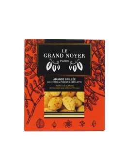 Roasted almonds with lemon and Espelette chili - Grand Noyer (Le)