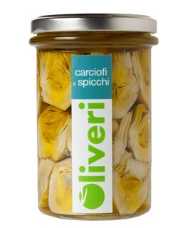 Sliced Artichokes - Oliveri