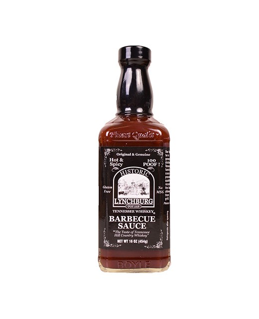 Hot and Spicy BBQ sauce with Jack Daniel's Whiskey - Lynchburg