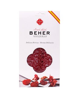 Bellota dry sausage - sliced - Beher