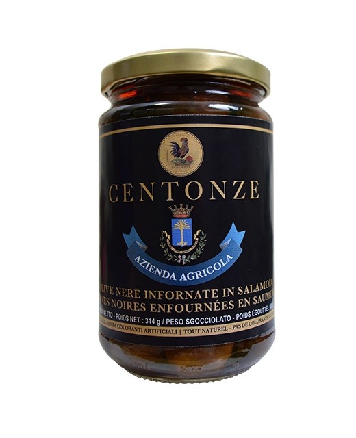 Nocellara del Belice black olives - Centonze