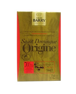Santo Domingo dark couverture chocolate 70% - Barry