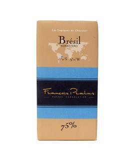 Dark Chocolate bar - Brazil - organic - Pralus