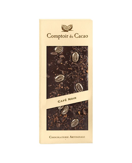 Dark chocolate tablet - Coffee - Comptoir du Cacao