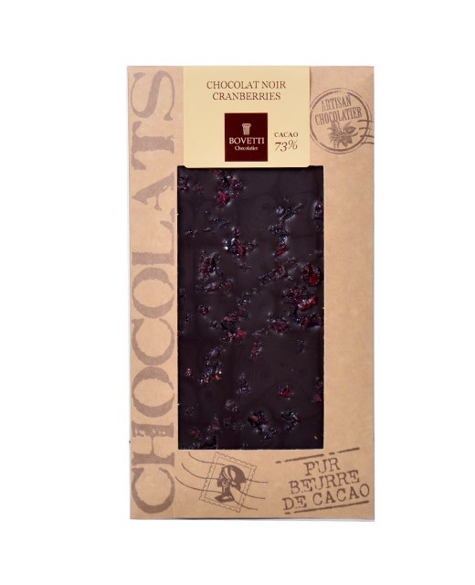 Dark chocolate - cranberries - Bovetti
