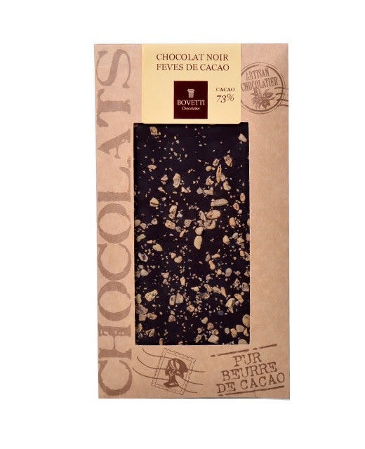 Dark chocolate - cocoa beans - Bovetti