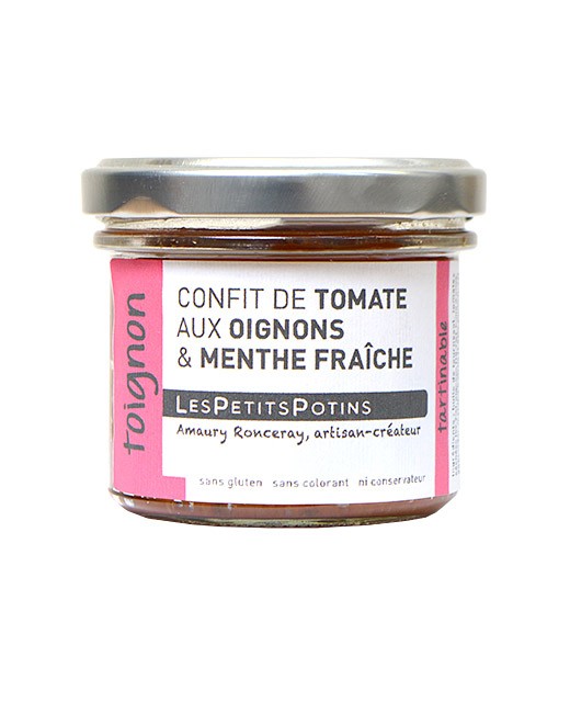 Tomato confit with onion and cumin - Les Petits Potins