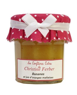 Banana and maltese orange juice jam - Christine Ferber