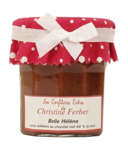 Belle-Hélène Jam (Williams pear and black chocolate (64% of cocoa)) - Christine Ferber