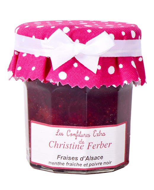 Strawberry jam with fresh mint and black pepper - Christine Ferber