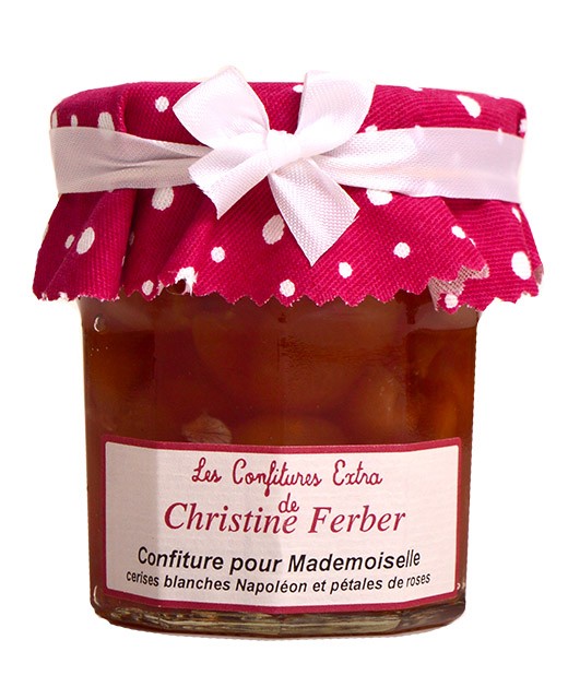 White cherry and rose jam for Mademoiselle - Christine Ferber