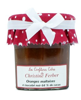 Oranges and black chocolate (64 % cocoa) Jam - Christine Ferber