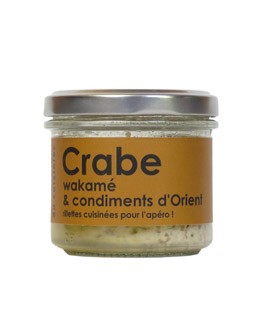 Crab, wakame and oriental condiments - L'Atelier du Cuisinier