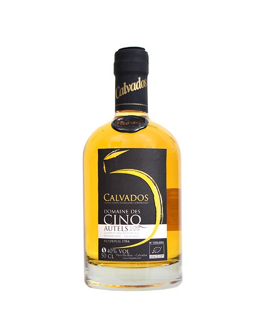 Organic 12 years old Calvados - Domaine des Cinq Autels