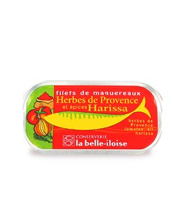 Mackerel filets with herbs and Harissa - La Belle-Iloise