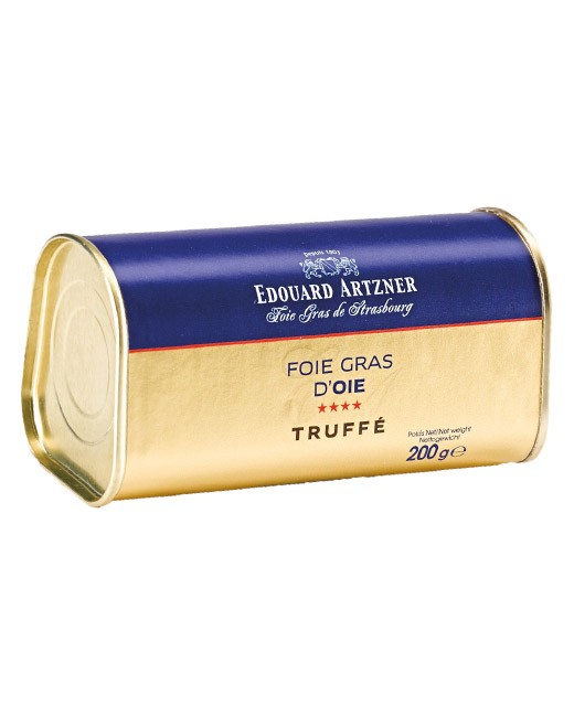 Truffled goose foie gras 200g - Edouard Artzner
