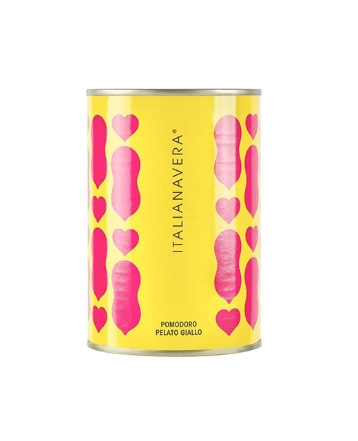 Peeled yellow tomatoes - Pomodoro giallo - Italianavera