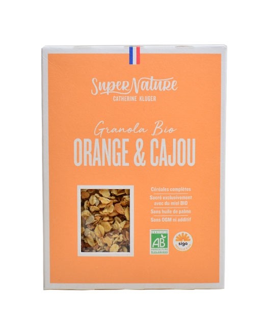 Orange granola & organic cashews  - Catherine Kluger