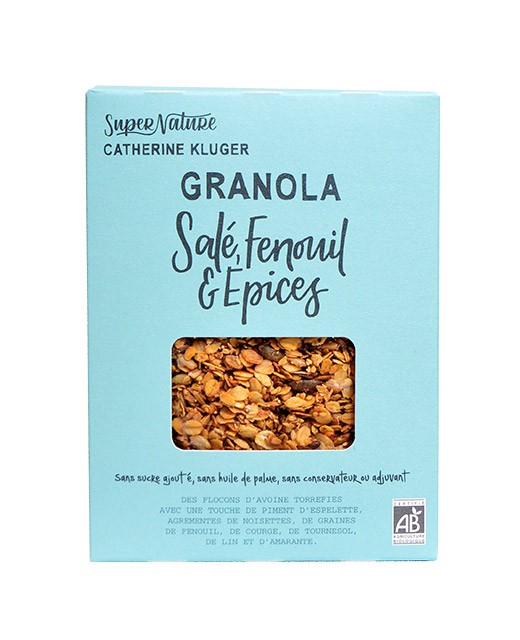 Salted fennel granola & organic spices - Catherine Kluger
