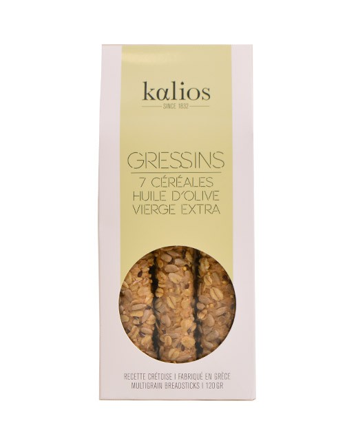 Cretan breadsticks - 7 cereal varieties & extra-virgin olive oil - Kalios