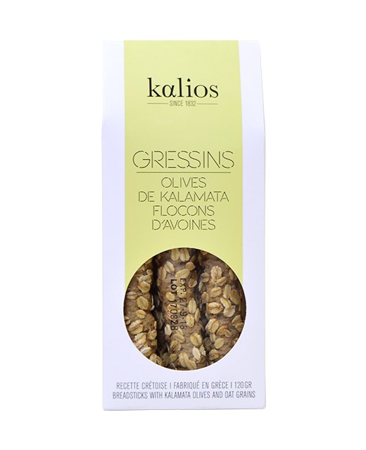 Cretan breadsticks - Kalamata olives  &oat flakes - Kalios