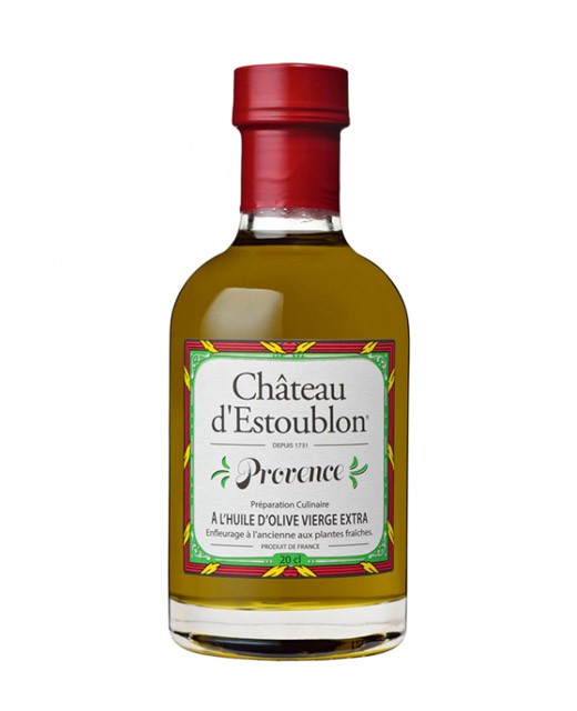 Herbes de Provence flavoured olive oil Château d'Estoublon edelices