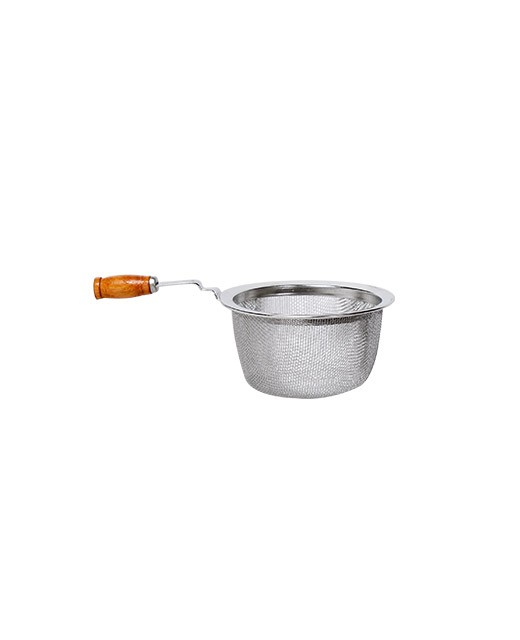 Tea strainer with wooden handle 6cm - Dammann Frères