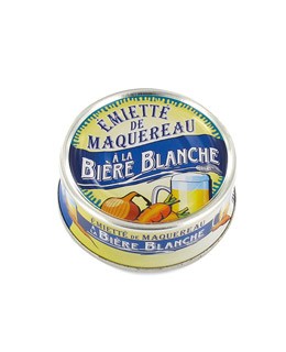 Mackerel pieces with White Beer - La Belle-Iloise