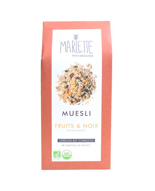 Muesli with fruits and nuts - Marlette