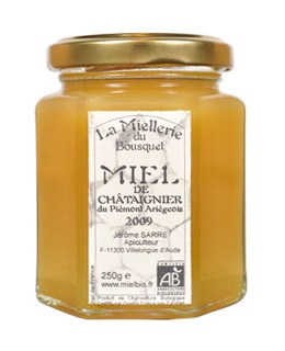 Organic Chestnut honey - Miellerie du Bousquet