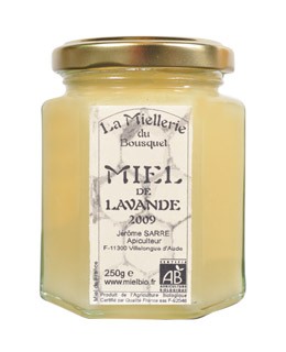 Organic Lavender honey  - Miellerie du Bousquet