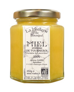 Organic Sunflower honey  - Miellerie du Bousquet