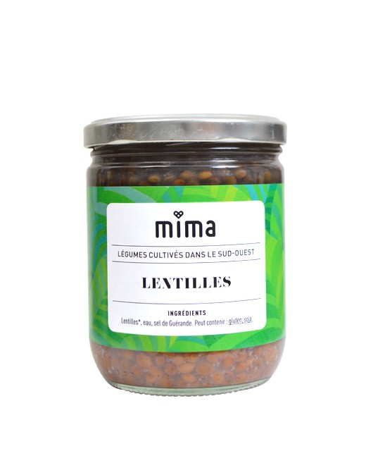 Organic lentils - Mima Bio