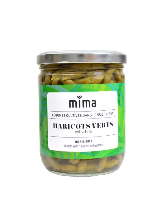 Organic extra-fine green beans - Mima Bio