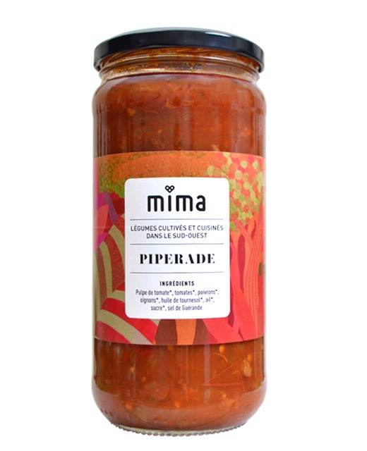 Tomato sauce - Organic piperade - Mima Bio