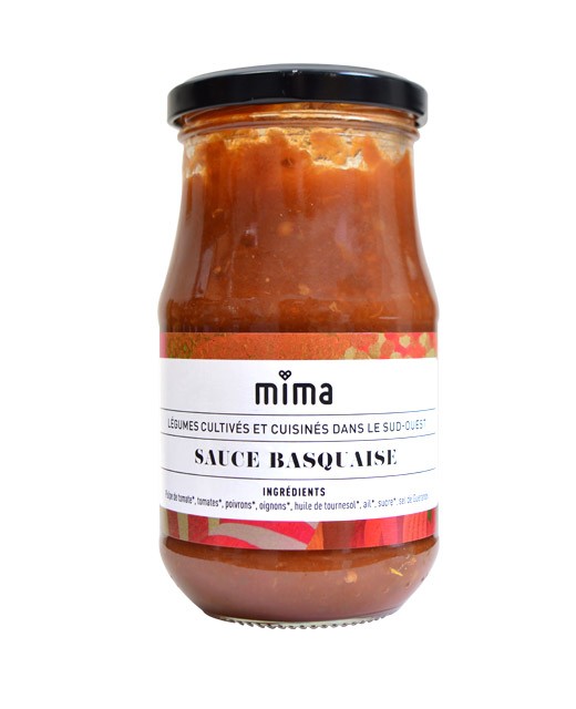 Organic Basque tomato sauce - Mima Bio