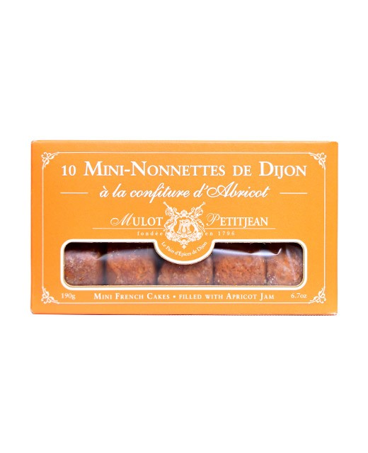 Mini-nonnettes of Dijon - Apricot jam - Mulot Petitjean
