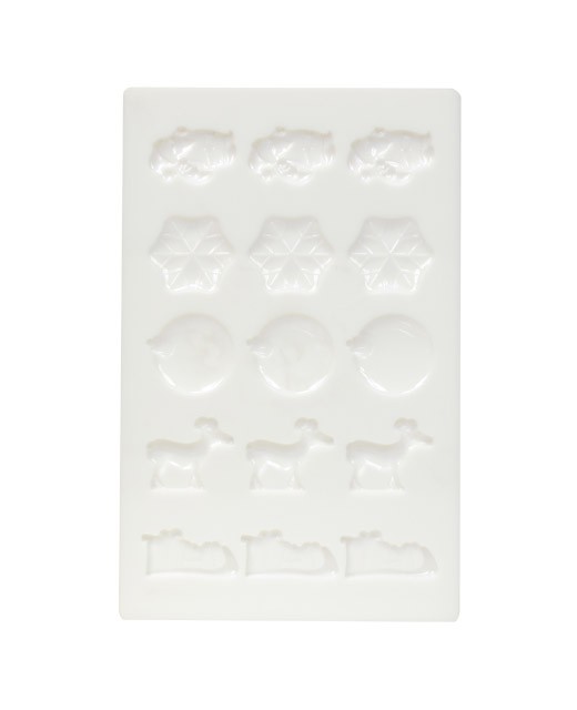 Mould for Yule log decoration - Barry