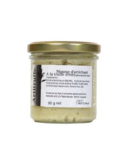 Artichoke confit with summer truffle spread - Les Petits Potins