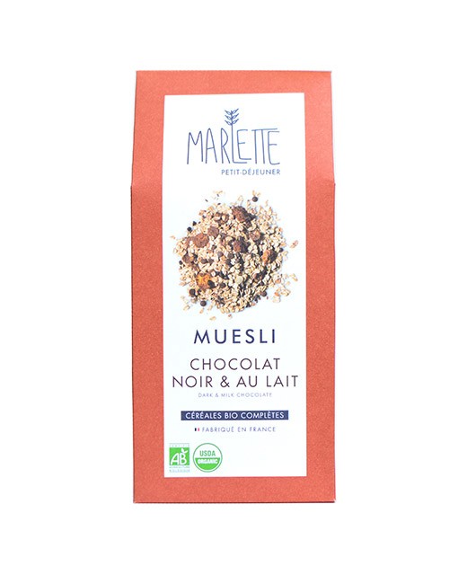 Muesli with dark and milk chocolate - Marlette