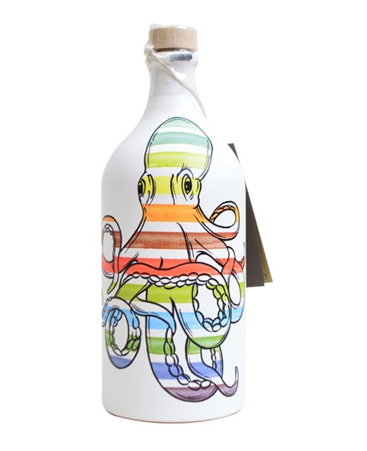 Extra-virgin olive oil from Apulia - Octopus Bottle - Muraglia