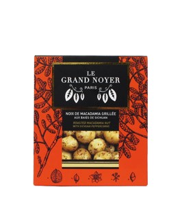 Roasted macadamia nuts with Szechuan pepper - Grand Noyer (Le)