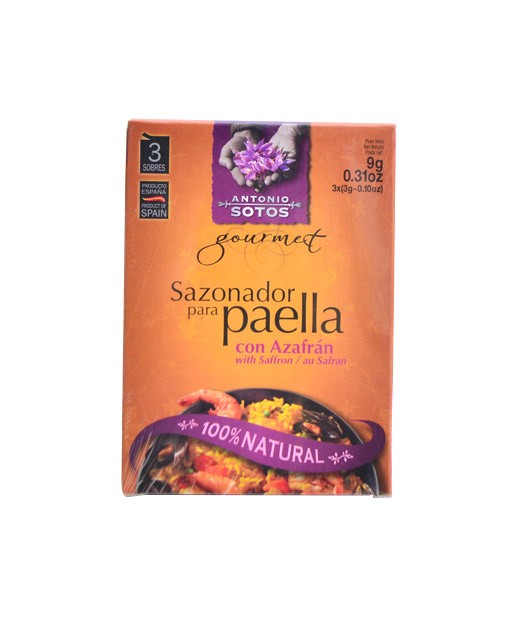 Mixture of paella spice with saffron - Antonio Sotos