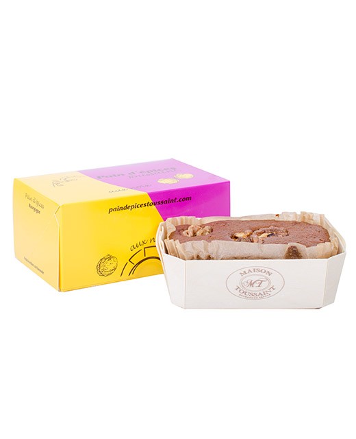 Gingerbread with AOC Isère walnuts (certified origin) - Maison Toussaint